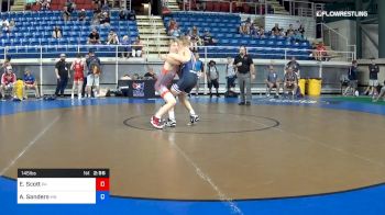 145 lbs Rnd Of 64 - Edward Scott, Pennsylvania vs Andrew Sanders, Minnesota