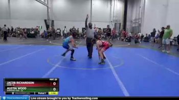 92 lbs Round 2 (10 Team) - Austin Wood, Diamond Fish vs Jacob Richardson, Edge