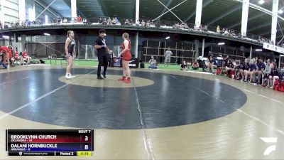 155 lbs Round 5 (6 Team) - Avree Dial, Oklahoma vs Rhaigyn Trenary, Indiana