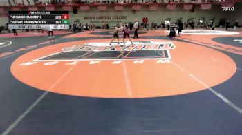 133 lbs Cons. Round 4 - Stone Farnsworth, Castleton vs Chance Suddeth, Augsburg