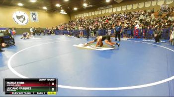 175 lbs Champ. Round 1 - Matias Ford, San Luis Obispo vs Luciano Vasquez, Westmont