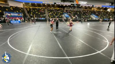 140 lbs Cons. Round 3 - Mckenna Davisson, Ankeny vs Nayobie Brown, Clinton