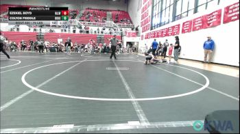 76 lbs Rr Rnd 2 - Ezekiel Boyd, Harrah Little League Wrestling vs Colton Friddle, Rough Riders