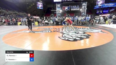 157 lbs Rnd Of 64 - Sullivan Ramos, WI vs Colton Havens, NY