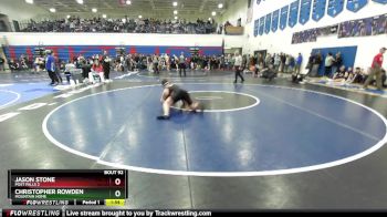 175 lbs Champ. Round 1 - Jason Stone, Post Falls 2 vs Christopher Rowden, Mountain Home