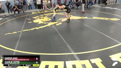 117 lbs X Bracket - Charlie Lester, Kodiak Wrestling Club vs Harper Savo, Dillingham Wolverine Wrestling Club