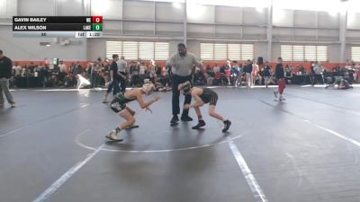 80 lbs Finals (2 Team) - Gavin Bailey, Warner Elite vs Alex Wilson, Lake WC