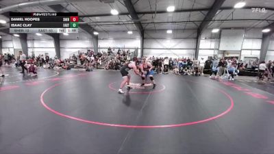 285 lbs Round 2 (16 Team) - Isaac Clay, Cheyenne East vs Daniel Hoopes, Sheridan