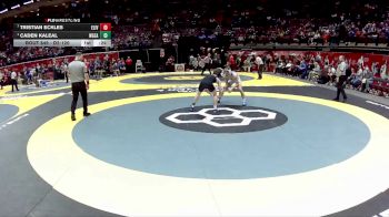 D2-120 lbs Cons. Round 2 - Tristian Eckles, East Liverpool vs Caden Kaleal, West Geauga