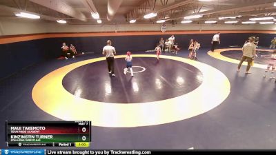 54-57 lbs Round 3 - Maui Takemoto, Team Pride Academy vs Kinzingtin Turner, Stallions Wrestling