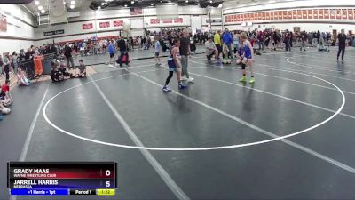 87 lbs Cons. Round 1 - Jarrell Harris, Nebraska vs Grady Maas, Wayne Wrestling Club