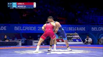 55 kg 1/2 Final - Eldaniz Azizli, Azerbaijan vs Max Emiliano Nowry, United States