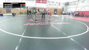 125 lbs Champ. Round 1 - Jaelene Ibay, Mt Diablo vs Mia Maharaj, American