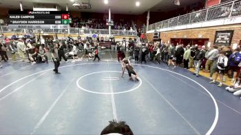 106 lbs Cons. Round 3 - Kaleb Campos, Sunnyside vs Brayden Harrison, Hermiston