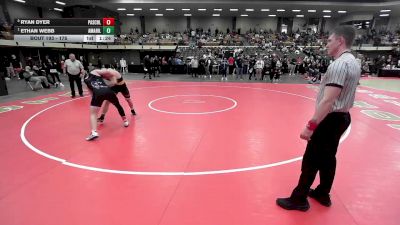 175 lbs Quarterfinal - Ethan Webb, Amarillo vs Ryan Dyer, Fort Worth Paschal