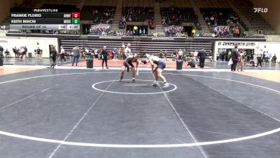 165 lbs Round Of 16 - Frankie Florio, Army vs Keith Mincin, Mercyhurst