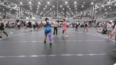 145 lbs Round 3 (6 Team) - Elena Carter, 757 SIRENS vs Abigail Hernandez, FIWC Sassy Lassies Angels