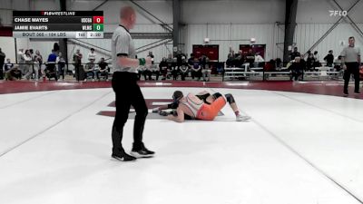 184 lbs Semifinal - Chase Mayes, Coast Guard vs Jamie Evarts, Williams