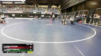 133 lbs Cons. Round 4 - 12 Freddy Barajas, Saint Mary vs 7 CaRon Watson, Briar Cliff