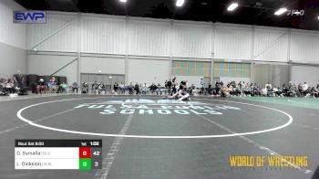 135 lbs Rr Rnd 4 - Donovan Symalla, Northern Colorado 14U vs Levi Dicksion, Untouchables 14U Blue