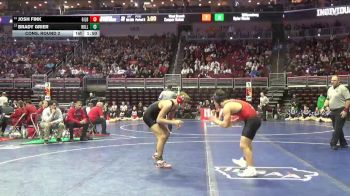 2A-175 lbs Cons. Round 2 - Josh Fink, Gilbert vs Brady Grier, Williamsburg