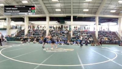 285 lbs Semifinal - Carter Blough, Grand Valley State vs Wyatt Bailey, Ashland