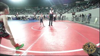 49 lbs Consi Of 4 - Cole Terrell, Shelton Wrestling Academy vs Emerson Morales, Liberty Warrior Wrestling Club