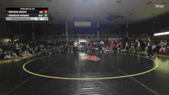 285 lbs 1st Place Match - Brooks Knight, Kamiakin vs Brendan Hughes, Mt. Spokane