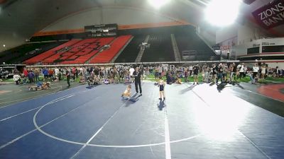 47.9-50.6 lbs Champ. Round 3 - Cutler Hone, Utah vs Wyatt Wilson, Utah