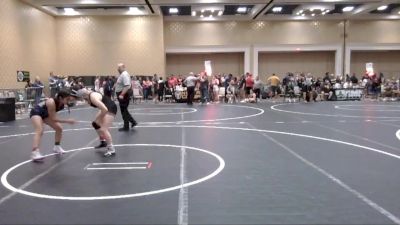 116 lbs Consi Of 8 #1 - Isabella Frost, California Grapplers vs Adrina Gazard, Threshold WC