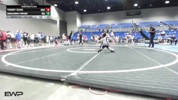 100 lbs Rr Rnd 2 - Tommy Song, Wave Wrestling Club (TN) vs Benjamin Fisher, HURRICANE WRESTLING ACADEMY