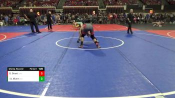 130 lbs Champ. Round 2 - Steeler Blunt, Malta vs Gabe Grant, Cody Wrestling Club