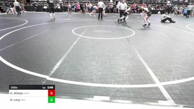 92 lbs Consolation - Hayden Wilson, Open Mats vs Axel Lorg, Shelton Wrestling Academy