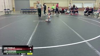 48 lbs Round 3 - Luke Goodman, Minion Training Center vs Jake Tonello, Franklin County Youth Wrestling