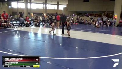 60 lbs Round 3 (8 Team) - Abel Wesolowski, Panhandle Punishers vs James Cusker, SVRWC