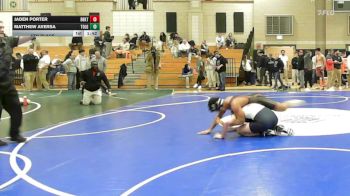 190 lbs 5th Place - Jaden Porter, Brockton vs Matthew Aversa, Tollgate