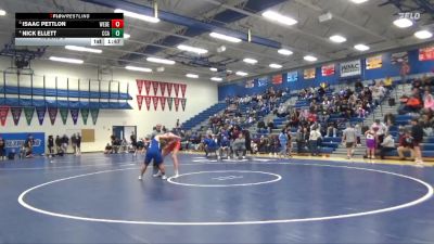 JV-35 lbs Round 3 - Isaac Pettlon, West Delaware, Manchester vs Nick Ellett, Clear Creek-Amana