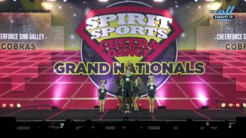 CheerForce Simi Valley - Cobras [2025 L2 Youth - Small - A Day 3] 2025 Spirit Sports Grand Nationals