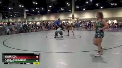 140 lbs Quarterfinals (8 Team) - Florida Niyokusenga, STL YELLOW vs Joli Beston, Montana Silver