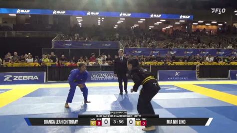 Bianca Leah Chithray vs Mia Nhi Lino 2026 Pan Kids Jiu-Jitsu IBJJF Championship