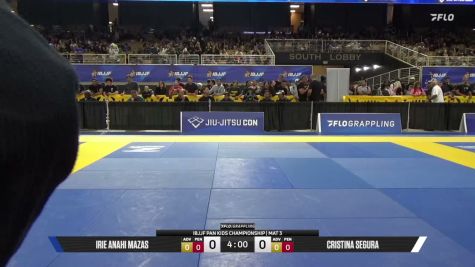 Cristina Segura vs Irie Anahi Mazas 2026 Pan Kids Jiu-Jitsu IBJJF Championship