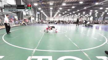 56 lbs Round Of 32 - Maxwell Caudle, Hammers - EL vs Mason DeFebbo, 4M Strength - EL