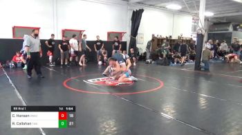 160 lbs Prelims - Cole Hansen, Askren3 vs Reese Callahan, Thoroughbred Wrestling Academy