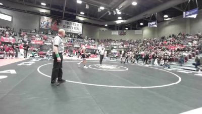3A 190 lbs Champ. Round 1 - Hazen Meccariello, Emery vs Bruce Cornelius, Canyon View