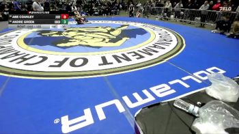 132 lbs Cons. Round 2 - Abe Coakley, Junipero Serra vs Andre Green, Churchill County