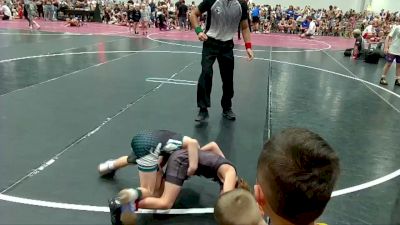 50 lbs Round 2 (4 Team) - Jude Montoya, Top Rank vs George Gerasimov, Revival Misfits