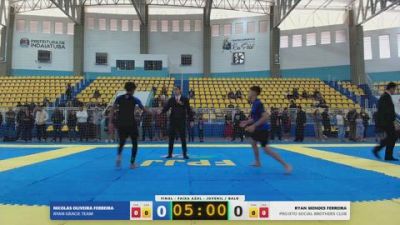 NICOLAS OLIVEIRA FERREIRA vs RYAN MENDES FERREIRA 2026 FPJJ Campeonato Paulista Sem Kimono