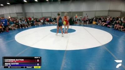 225 lbs Round 1 (8 Team) - Catherine Dutton, Missouri Fire vs Reese Baxter, Iowa