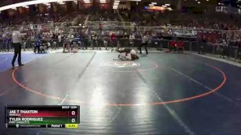 1A 152 lbs Cons. Round 2 - Tyler Rodriguez, Port Charlotte vs Jae T Thaxton, Wakulla