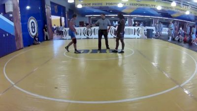 165 lbs Round 2 (8 Team) - Clayton Manzi, Wakulla WC vs Julian Dailey, Greasers